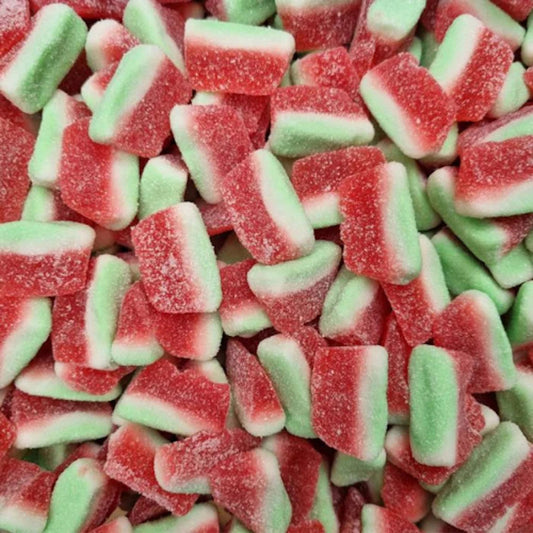 Fizzy Watermelon Slices, Pick N Mix, Treats N Treasures, Sweets, Candy