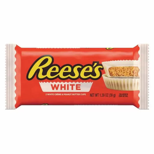 Reese's White Chocolate Peanut Butter Cups, Treats N Treasures, Sweets, American Candy