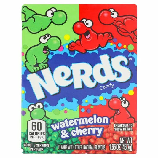 Nerds Candy Watermelon & Cherry, Treats N Treasures, Sweets, American Candy