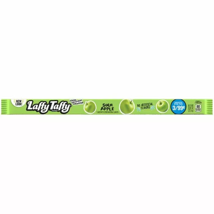Laffy Taffy Sour Apple Rope, Treats N Treasures, Sweets, American Candy