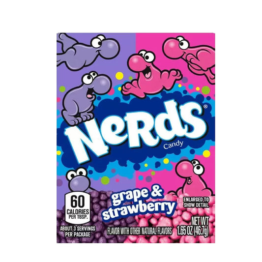 Nerds Candy Grape & Strawberry, Treats N Treasures, Sweets, American Candy