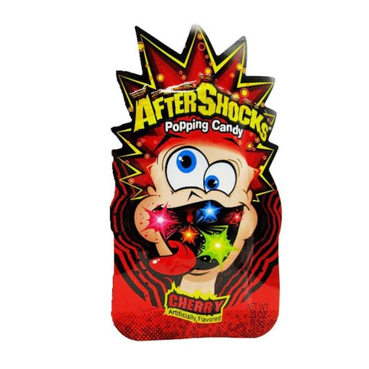 Aftershocks Cherry Popping Candy, Treats N Treasures, Sweets, Candy, American Candy